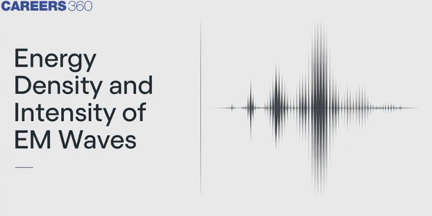 Energy Density And Intensity Of EM Waves